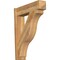 Ekena Millwork Funston Arts & Crafts Rough Sawn Outlooker, Western Red Cedar, 8"W x 32"D x 38"H OUT08X32X38FST03RWR - alternate 1